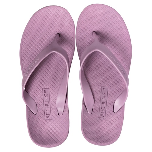 ARCHLINE Orthotic Flip Flops Thongs Arch Support Shoes Footwear - Lilac Purple