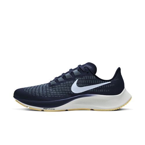 Nike Mens Air Zoom Pegasus 37 Shoes Sneakers Runners - Obsidian/Celestine Blue
