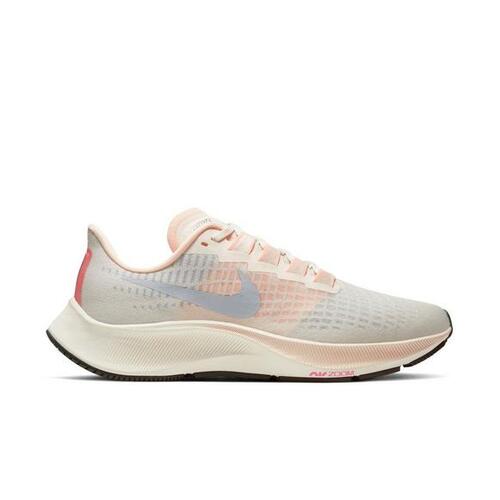 Nike Air Zoom Pegasus 37 Womens Running Shoe - Pale Ivory/Ghost - Barely Volt