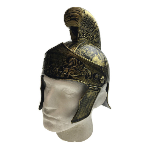 Deluxe VIKING HELMET Roman Costume Medieval Fancy Dress Warrior Armour Party Hat