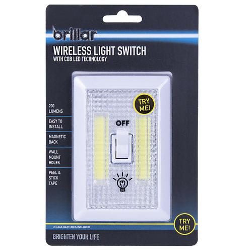 Brillar Wireless Light Switch with Cob Led Technology