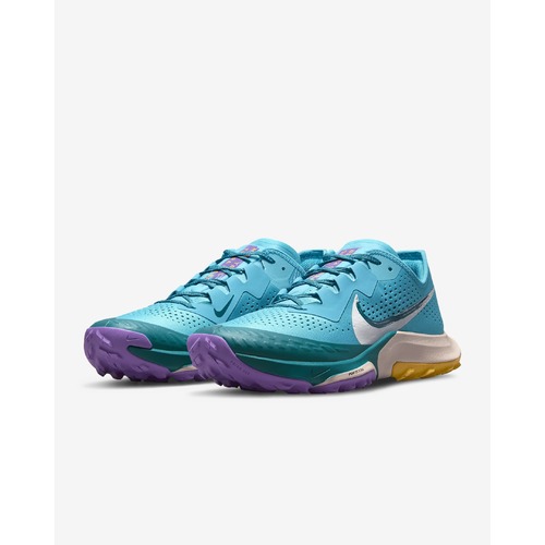 Nike Mens Air Zoom Terra Kiger 7 Runners/Sneakers - Turquoise Blue/White