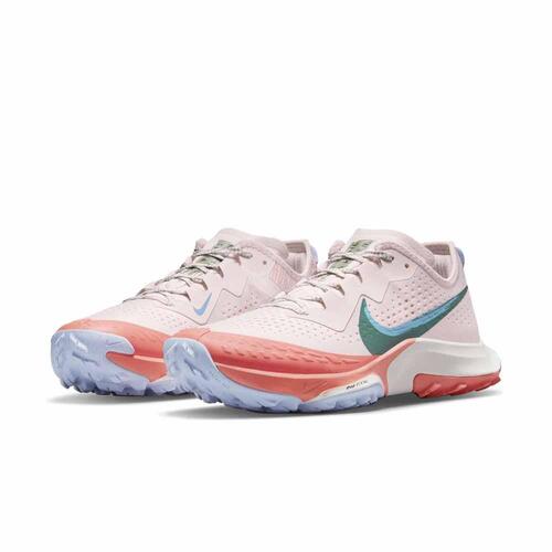 Nike Womens Air Zoom Terra Kiger 7 Running Sneaker Trainers Shoes - Light Soft Pink/Bicostal-Magic Ember