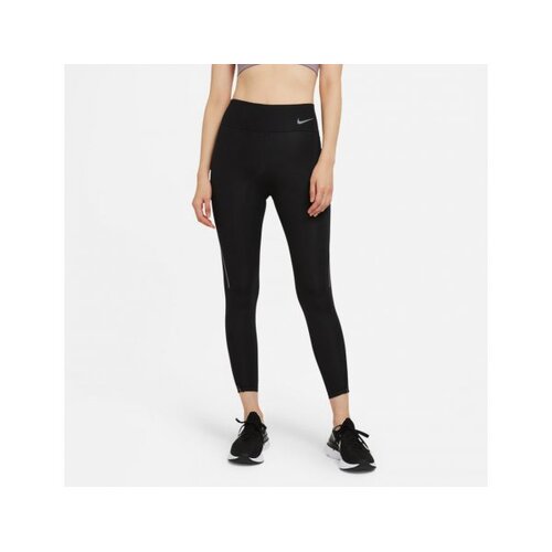 Nike Womens Dri-Fit Training Running Sportswear Leggings with Pockets - Black