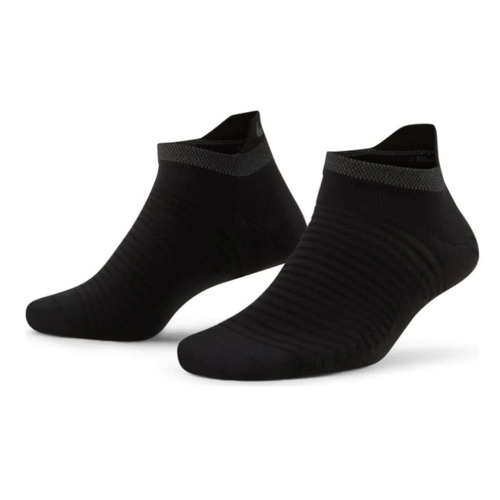 Nike Spark Cushioned No Show Socks - Black - Mens Size US 12-13.5