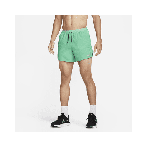 NIKE Mens 9" Standard Length Running/Tennis Shorts Gym Sports - Green - S