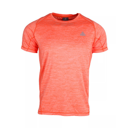 Peak Mens Quick Dry Breathable Tee Shirt Sport - Fluorescent Orange