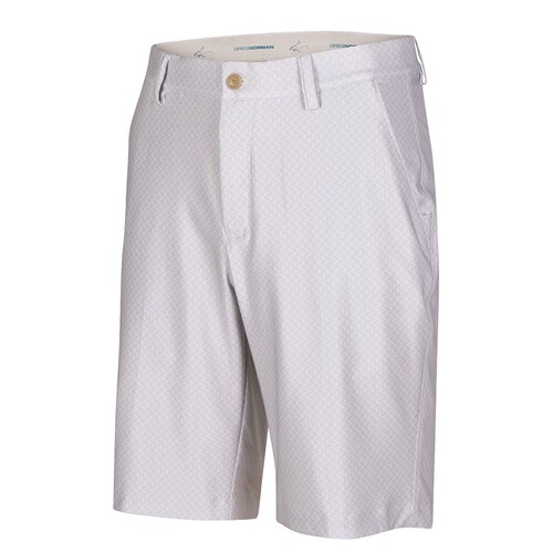 Greg Norman ML75 Microlux Flag Golf Shorts - Shark Grey