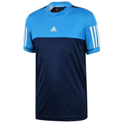 Adidas  Response Childrens T-Shirt Top Blue Tennis Climacool Tee Training Sports
