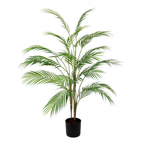 110cm Golden Cane Palm Tree Artificial Flower Plant Fake Home Office Decor
