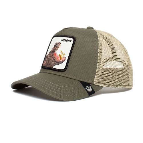 Goorin Brothers Baseball Trucker Cap Hat Snapback Adjustable Animal Series - Hippo Hooray
