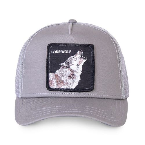 Goorin Brothers Baseball Trucker Cap Hat Snapback Adjustable Animal Series - Lone Wolf