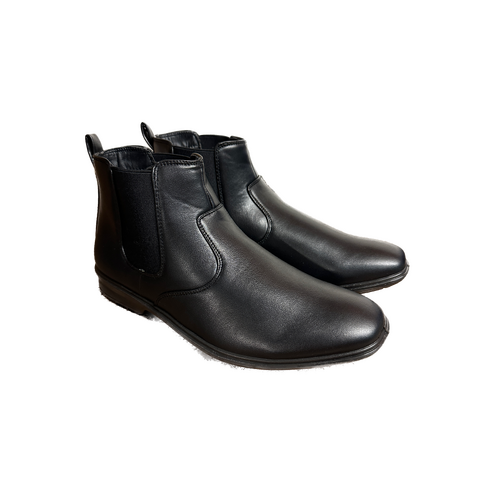 Grosby Otis Chelsea Boots Shoes Synthetic Leather - Black