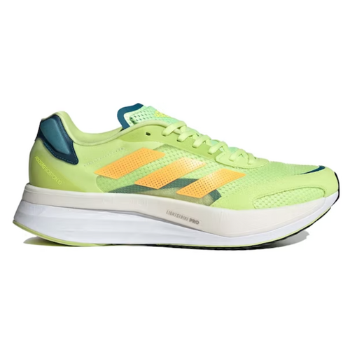 Adidas Mens Adizero Boston 10 Sneakers Runners Shoes Marathon Run - Green