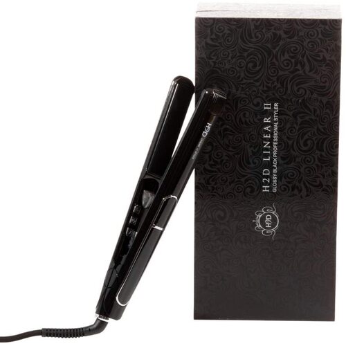 H2D Hair 2 Day Professional Hair Straightener Styler Styling Iron Liner II Black