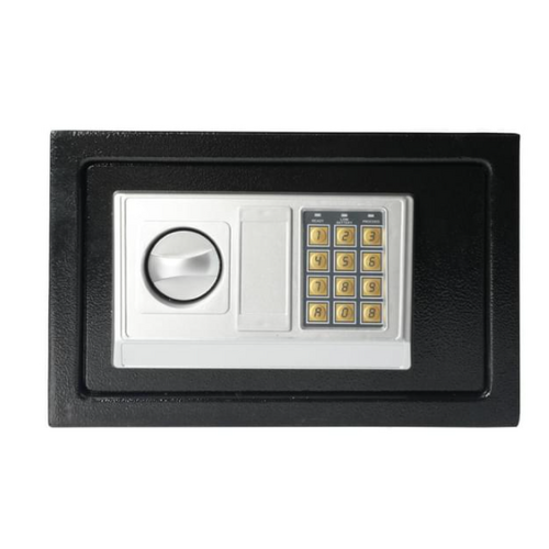 8.5L Electronic Digital Security Double Alarm Safe Box Cash Deposit Home Office Business Use Storage