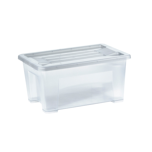 Italplast Storage Box with Lid Container Organiser Stackable - 5 Litre