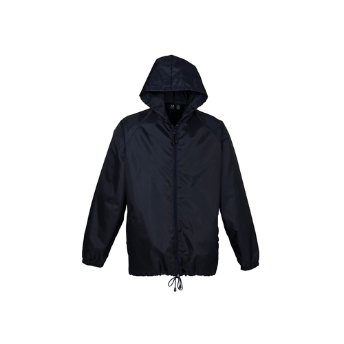  Adult Spray Jacket Outdoor Casual Hike Rain Hi Vis Poncho Waterproof - Navy Blue