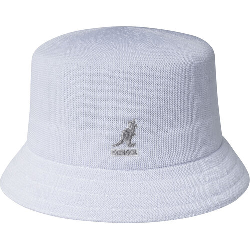 Kangol Tropic Bin Bucket Hat Summer Camping Fishing Beach Cap - White