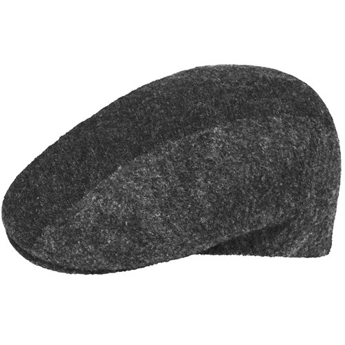 Kangol Mens Wool Mixed 504 Ivy Flat Cap Hat - Dark Flannel
