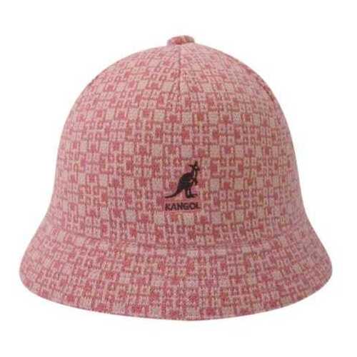 Kangol Kids Escher Check Casual Bucket Hat Round - Pink