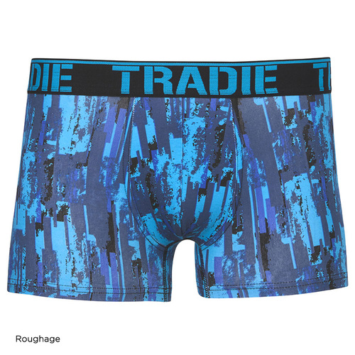 TRADIE Workwear Mens Surveyor Printed Trunk Underwear Underpants