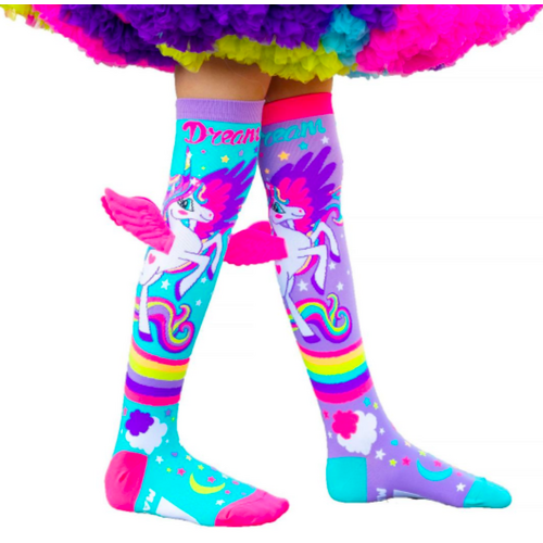 MADMIA Mini Pony Kids & Adults Long Knee High Socks - Girl’s Pair - Multicolour