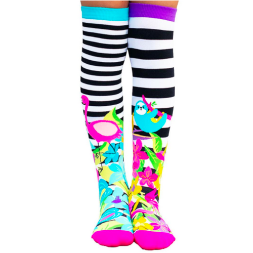 MADMIA Girl's Spring Kids & Adults Long Knee High Socks Socks  - Multicolour