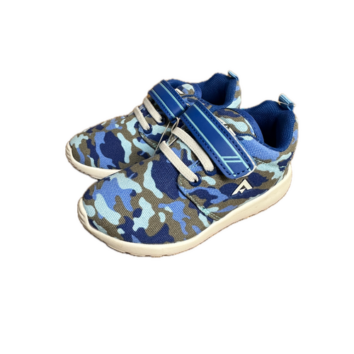 Aerosport Rascal Kids Junior Running Shoes Sneakers Runners - Blue/Camouflage