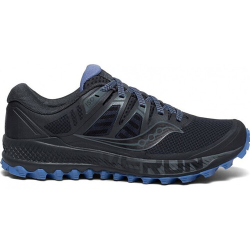 Saucony Womens Peregrine ISO Sneakers Runners Trail Running Shoes - Gunmetal