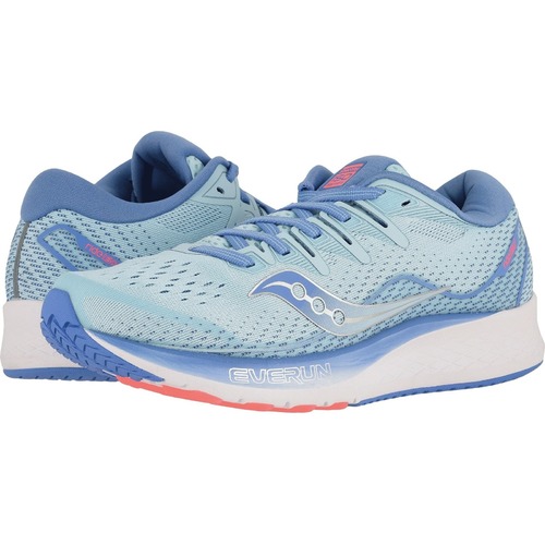 Saucony Ride ISO 2 Road Running Sneakers Shoes Sports - Womens