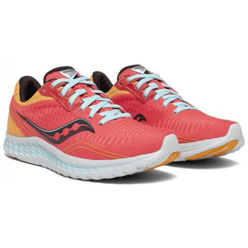 Saucony Womens Kinvara 11 Ladies Sports Jogging Running Sneakers Shoes - Coral