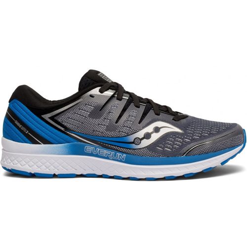 Saucony Mens Guide ISO 2 Sneakers Runners - Slate/Blue