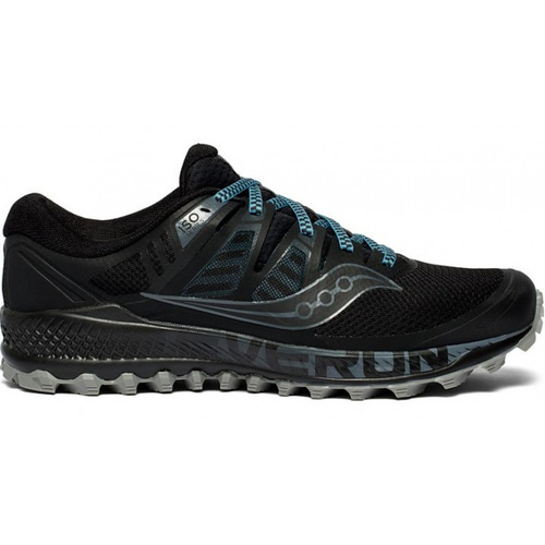 Saucony,Men's Peregrine ISO Trail Hiking Shoes Runners Sneakers - Black ...
