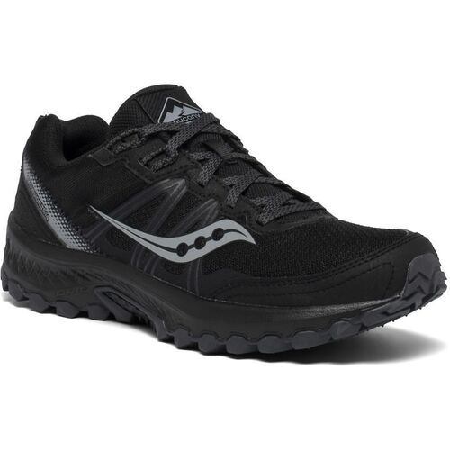 Saucony Mens Excursion TR14 Shoes Hiking Trekking Walking Running - Black/Charcoal