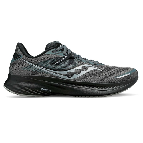 Saucony Mens Guide 16 Supportive Running Shoes Sneakers - Triple Black