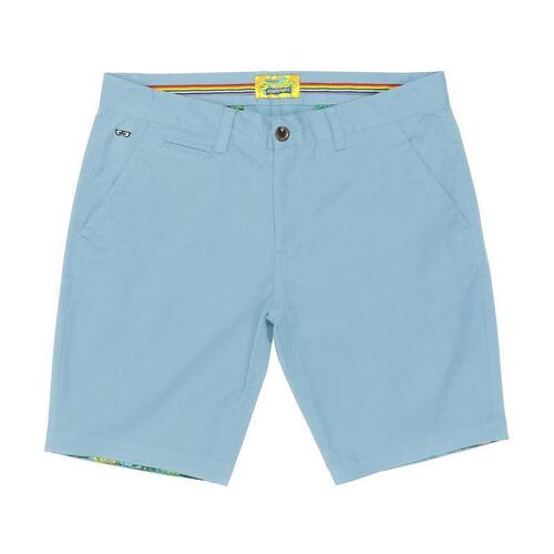 Spongebob Squarepants Mens Summer Shorts Cotton - Light Blue