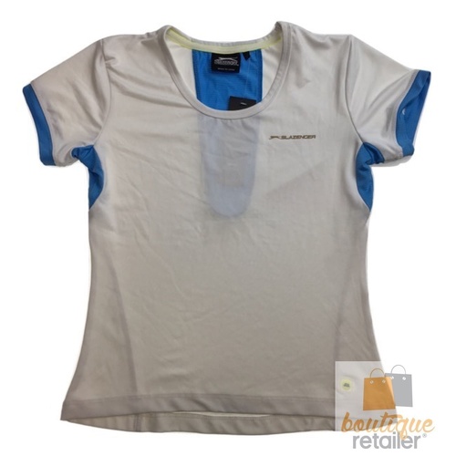 SLAZENGER Girls Tennis Shirt Top T Shirt Performance Sports ZK537S