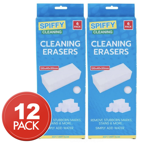 12 pcs Magic Cleaning Eraser Cleaner Power Easy Sponge Home Dirt Remover