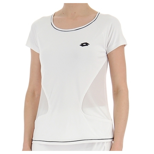 Lotto Womens Shela IV Tee Shirt Top Tennis Sport - White