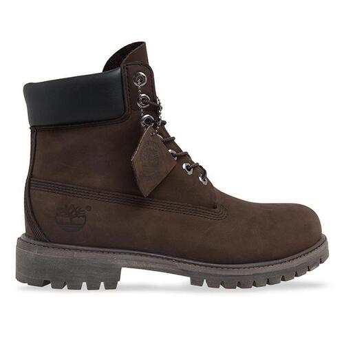 TIMBERLAND Mens 6-Inch Premium Waterproof Boots Original Iconic Shoes - Brown