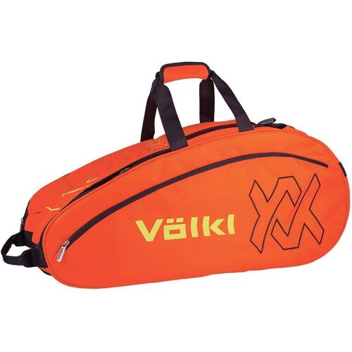 Volkl Team Tennis Racquet Bag for 6 Rackets - Lava/Neon Yellow Combi V79102 