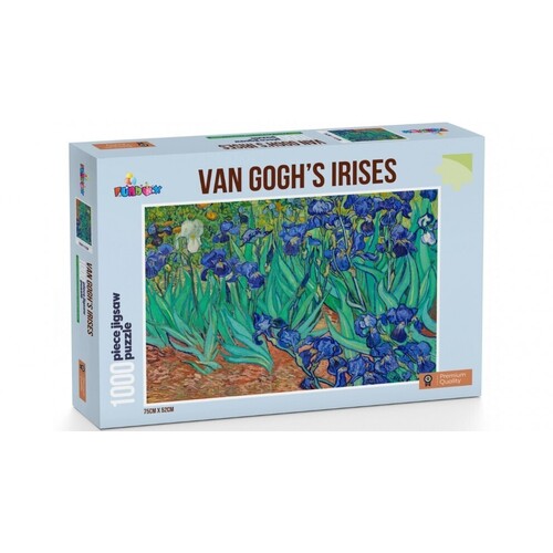 Premium Van Goghs Irises 1000 Pieces Jigsaw Puzzle