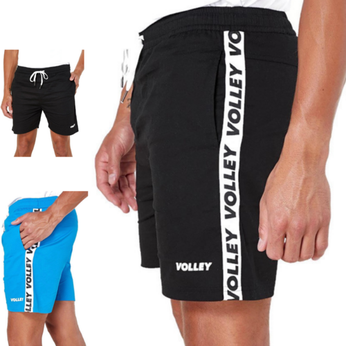 VOLLEY Mens Boardie Shorts Board Swim Beach Casual Tennis Sportswear