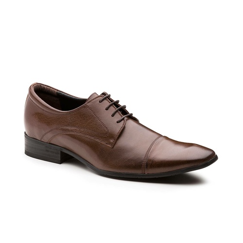 MASSA Monza Mens Formal Leather Shoes Work Dressy - Brown
