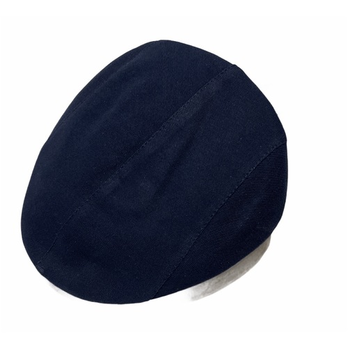 Herman Mens Range Hat Made In Italy Flat Cap Ivy Pure Wool - Marine