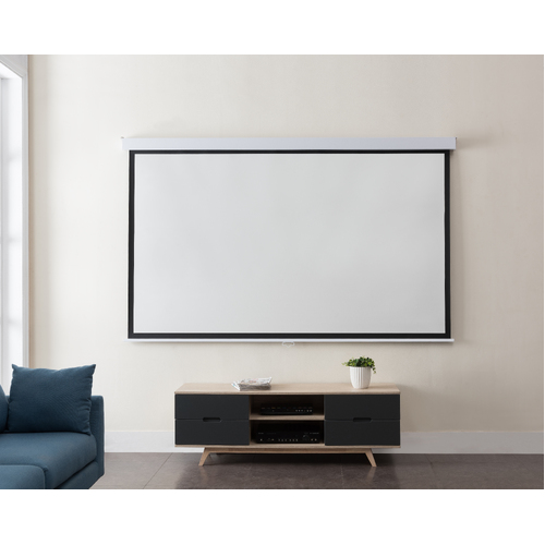 Westinghouse 110" Pull Down Projector Screen Theatre Projection Wall Mountable 16:9