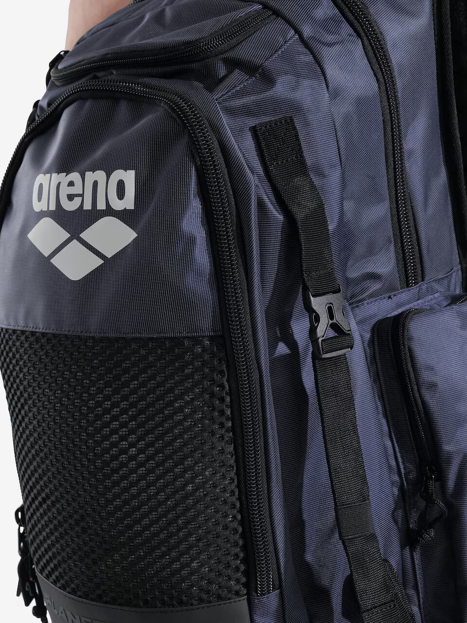 Arena All Set Backpack 45L Sports Swimming Bag Aquabreathe Water-Repellent Laptop Pocket in Navy