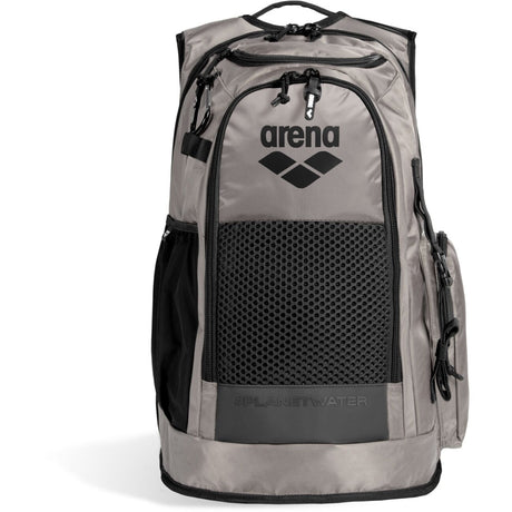 Arena All Set Backpack 45L Sports Bag Aquabreathe Water-Repellent Laptop Pocket in Ice