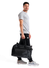 Arena All Set Duffle Bag 40L Sports Gym Travel Aquabreathe Water-Repellent in Black